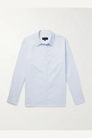 NILI LOTAN Finn Striped Cotton-Poplin Shirt - Men - - S