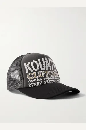 KAPITAL Pearl Clutcher Printed Canvas and Mesh Trucker Cap - Men