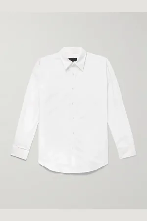 NILI LOTAN Finn Cotton-Poplin Shirt - Men - - M