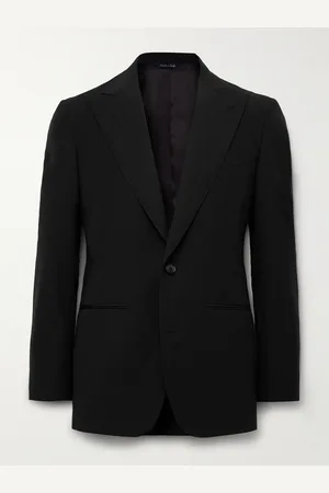 Saman Amel Slim-Fit Wool, Mohair and Linen-Blend Suit Jacket - Men - - IT 48