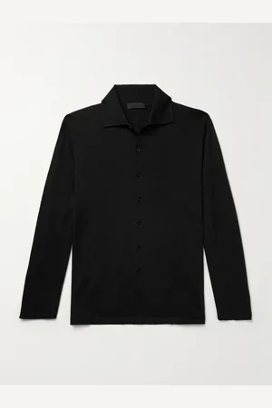 Saman Amel Carlo Cashmere and Silk-Blend Shirt - Men - - IT 48