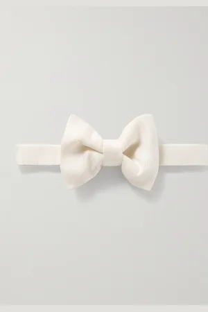 Tom Ford Pre-Tied Silk-Grosgrain Bow Tie - Men