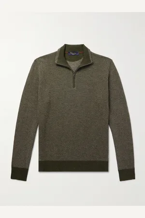 Loro Piana Roadster Cashmere Half-Zip Sweater - Men - - IT 46