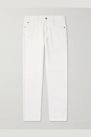 Loro Piana Quarona Slim-Fit Stretch-Cotton Twill Trousers - Men - - UK/US 34