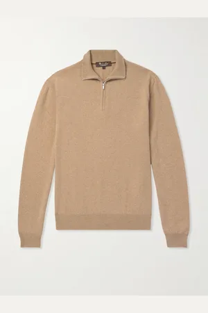 Loro Piana Baby Cashmere Half-Zip Sweater - Men - - IT 48