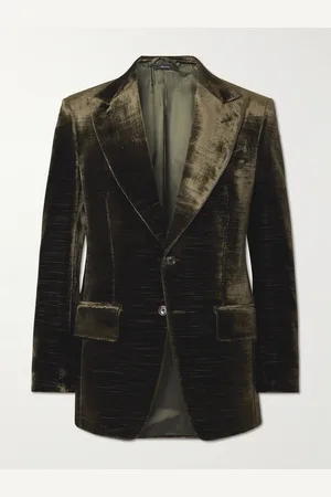 Tom Ford Atticus Slim-Fit Cotton-Velvet Blazer - Men - - IT 56