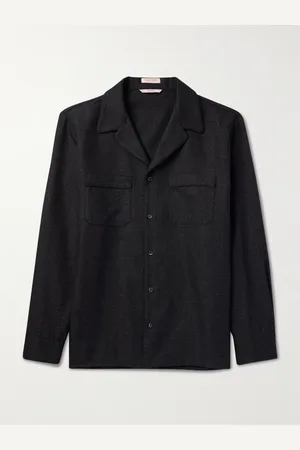 VALENTINO GARAVANI Wool-Tweed Overshirt - Men - - IT 54