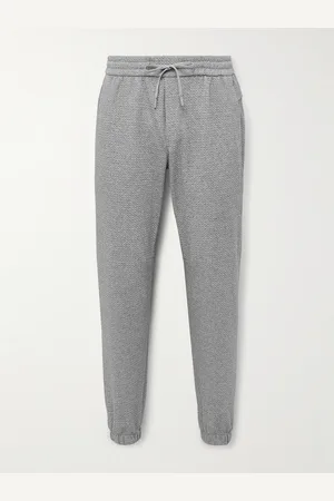 Lululemon Straight-Leg Double-Knit Textured Cotton-Blend Jersey Sweatpants - Men - - S