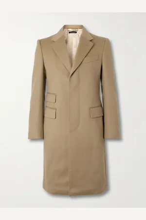 Tom Ford Brushed Wool and Cashmere-Blend Coat - Men - - IT 50