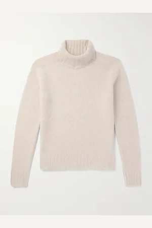 Tom Ford Slim-Fit Brushed Wool-Blend Rollneck Sweater - Men - - IT 46