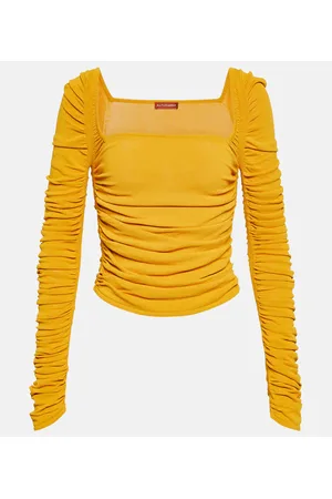 Tops in the color Orange for women