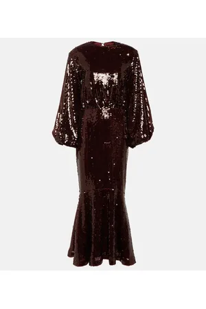 Glitter Knit Maxi Dress By Rotate, Moda Operandi
