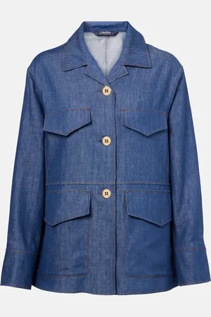 Max Mara Ginny cotton and linen twill jacket