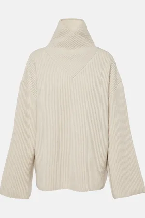 Totême Ribbed-knit wool turtleneck sweater