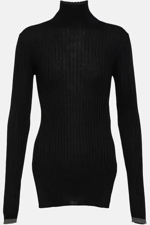 Plan C Ribbed-knit wool sweater