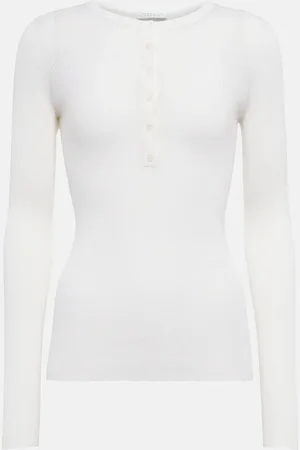 GABRIELA HEARST Julian cashmere and silk top
