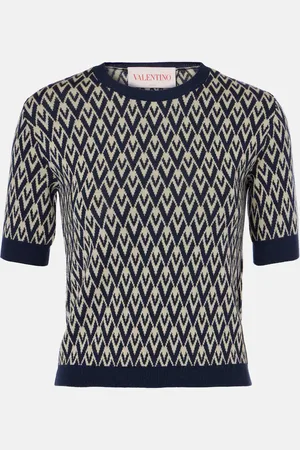 VALENTINO Toute La V virgin wool sweater