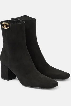 VALENTINO GARAVANI VLogo The Bold Edition suede booties