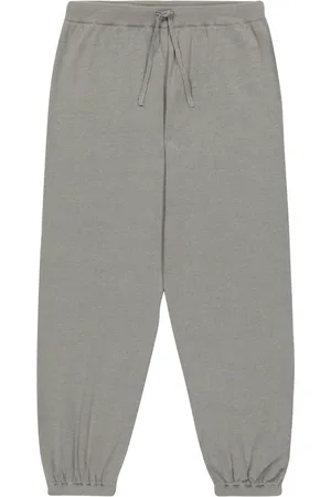 Caramel Rumex linen and cotton sweatpants