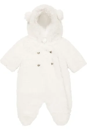 Tartine Et Chocolat Baby faux shearling onesie
