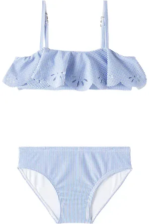Chloé ChloÃ© Kids Striped bikini
