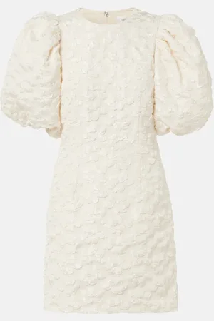 ROTATE Bridal jacquard minidress