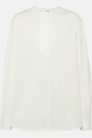 Totême Cotton twill blouse