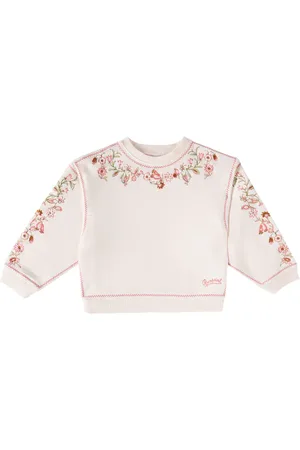 BONPOINT Dolores embroidered cotton sweatshirt