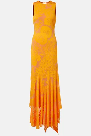 Etro Floral open-back maxi dress