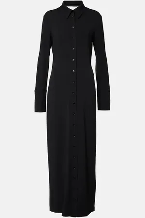 Sportmax Jersey crÃªpe shirt dress