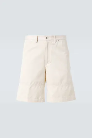 Moncler Cotton twill Bermuda shorts