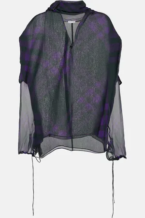 Burberry Check silk shirt