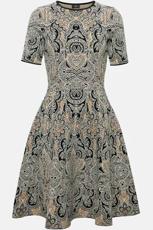 Etro Paisley printed minidress