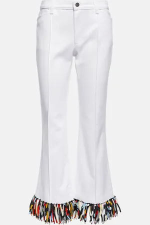 Puccini High-rise cropped pants