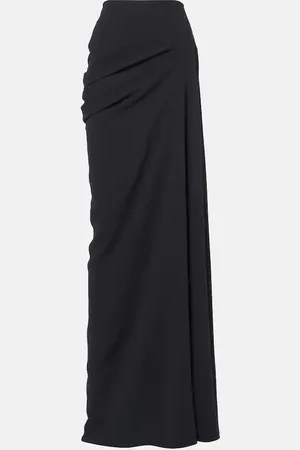 DRIES VAN NOTEN Draped maxi skirt