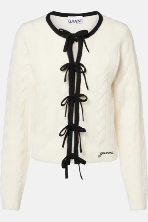 Ganni Wool and cashmere cardigan