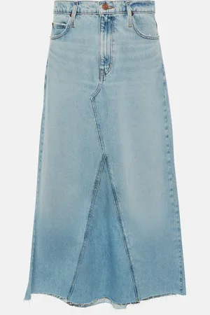 Frame Dorothy denim maxi skirt