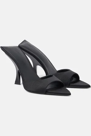 The Attico Ester 95 satin mules