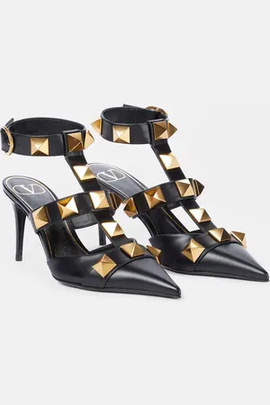 VALENTINO GARAVANI Roman Stud leather mules