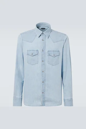 Tom Ford Cotton chambray Western shirt
