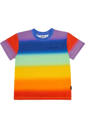Molo Roxo striped cotton jersey T-shirt
