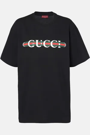 Gucci Lido printed cotton jersey T-shirt