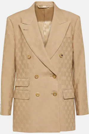Gucci GG wool jacquard blazer