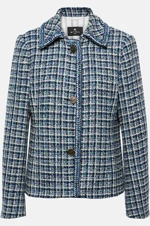 Etro Cotton-blend tweed jacket