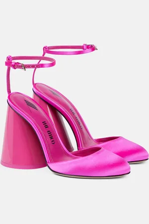 The Attico Luz satin pumps