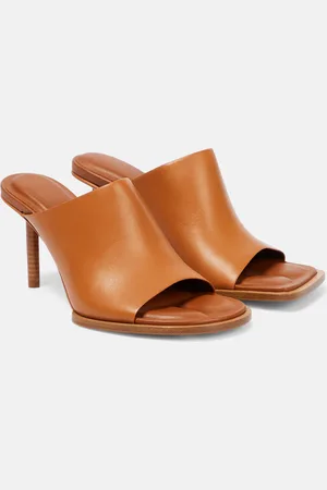 Jacquemus Les Mules CarrÃ©s Ronds leather mules