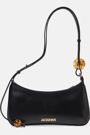 Jacquemus Le Bisou Perle Small leather shoulder bag