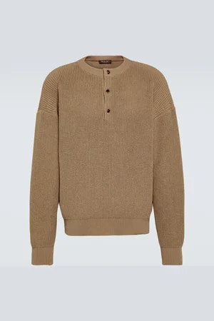 Loro Piana Umi ribbed-knit cotton sweater