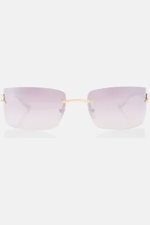 Cartier PanthÃ¨re De Cartier rectangular sunglasses