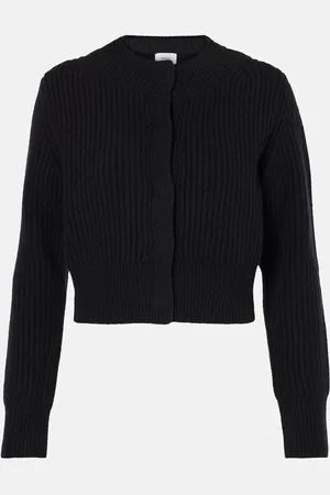 Erdem Cropped wool and cashmere cardigan